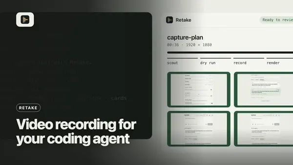 Retake 的演示视频